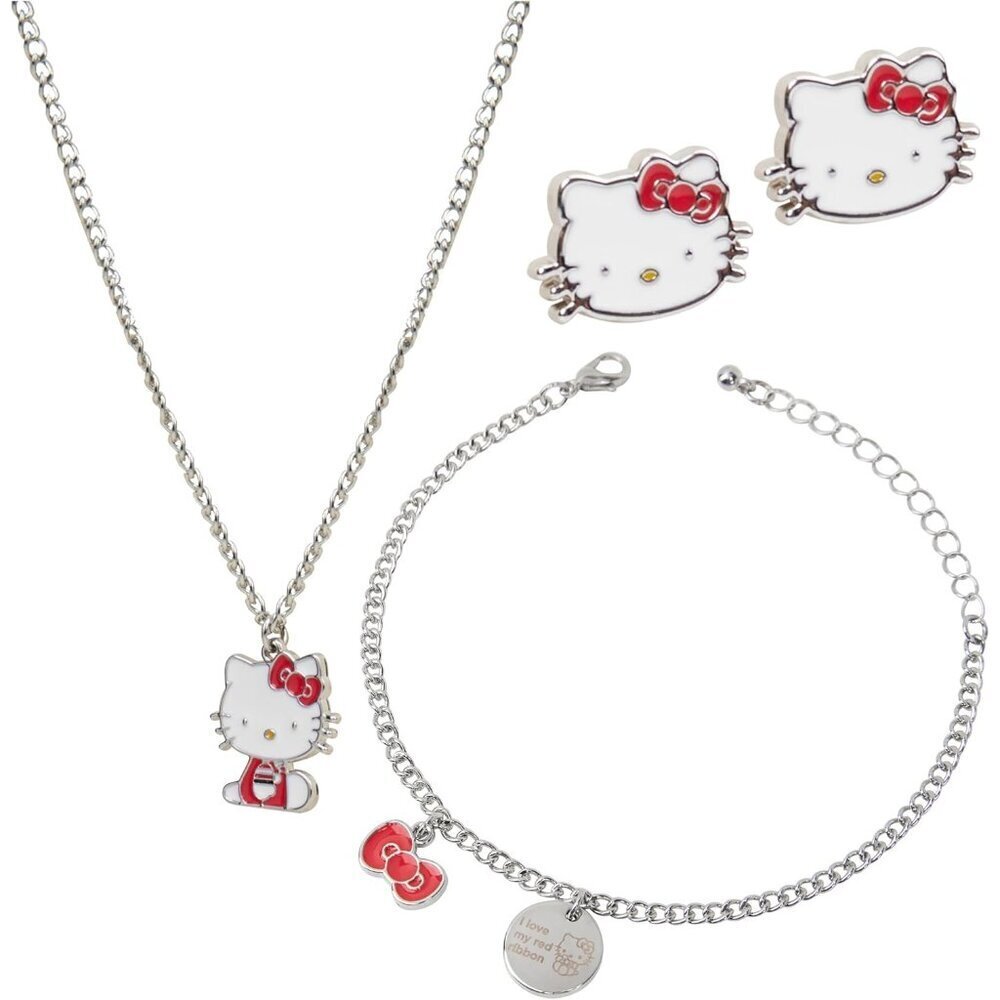 Jewelry Set Women Teens Earring Necklace Bracelet Zinc Alloy Gift